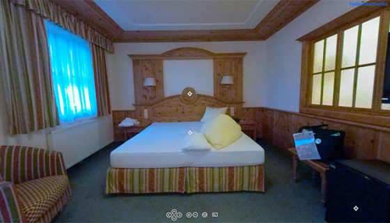 360 Grad: Hotelzimmer